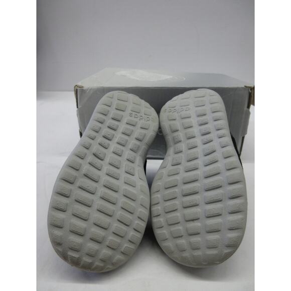 Good condition Adidas Baby Lite Racer Adapt 4.0 Shoe, Grey/Black, 4K US Infant - Picture 3 of 5